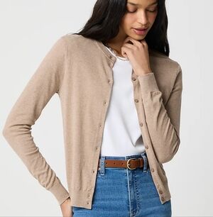 NWT J Crew Classic Cardigan Sweater Small